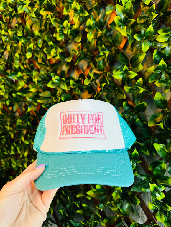 Dolly for President Trucker Hat