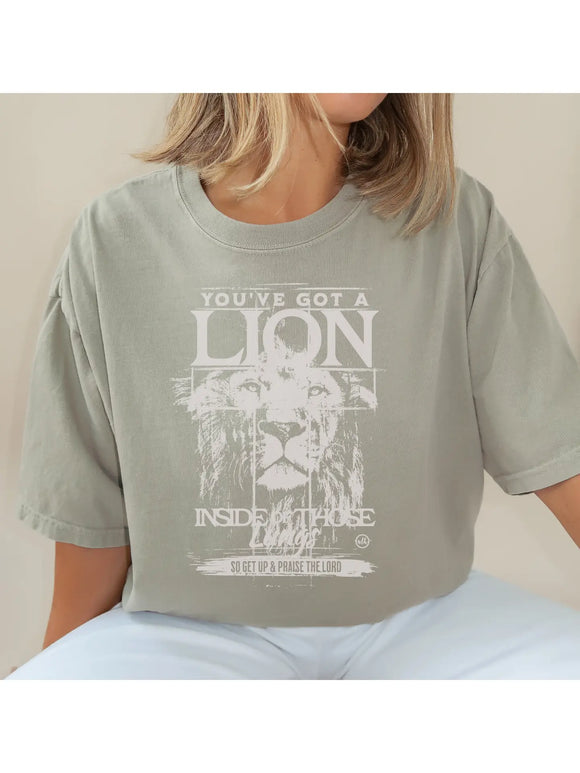 Lion Inside Those Lungs Graphic Tee