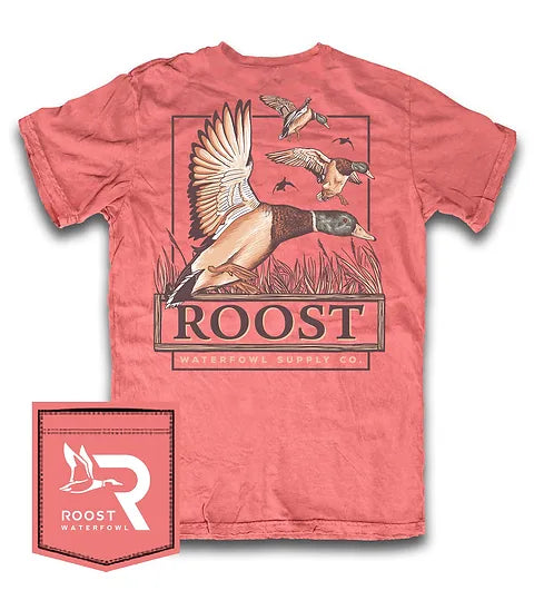 Roost Tee- Mallard Pitching