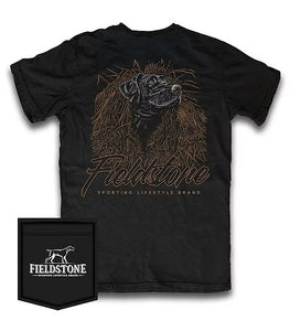 Fieldstone Tee- Black Lab Blind