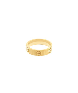 Gold Screw Ring