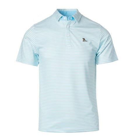 Roost Cayuga Polo- Blue/ Green