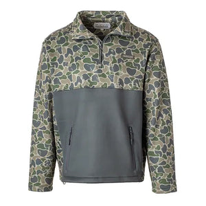 Backwoods Camo Quarter Zip Fleece