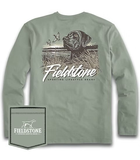 Fieldstone Long Sleeve Tee- Hunting Buddy
