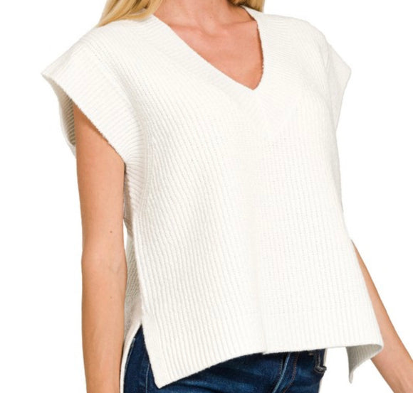 Maranda Oversized Sweater- Ivory