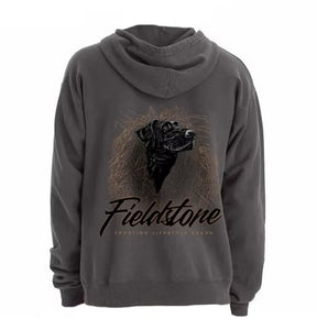 Fieldstone Hoodie- Black Lab Blind
