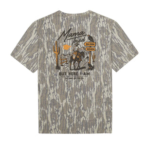 Mad Hatter Mama Tried But Here I Am TShirt / Bottomland Camo