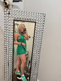 Kelly Green Sweater Tank Set