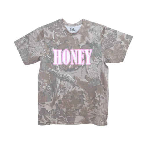 Mad Hatter Honey T-Shirt / Realtree Camo
