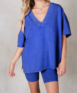 Maddie Mineral Wash Set- Iris