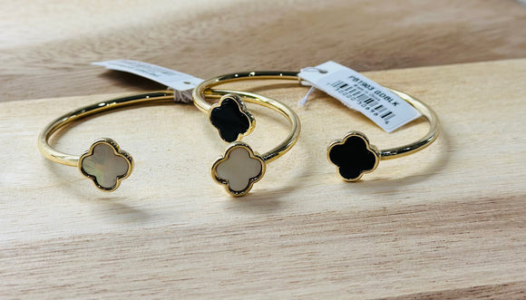 Quatrefoil Cuff Bracelet