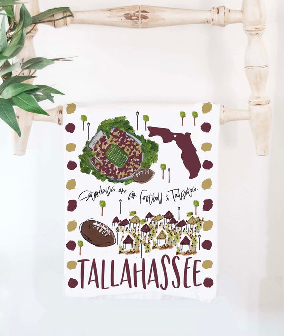 Tallahassee Tea Towel