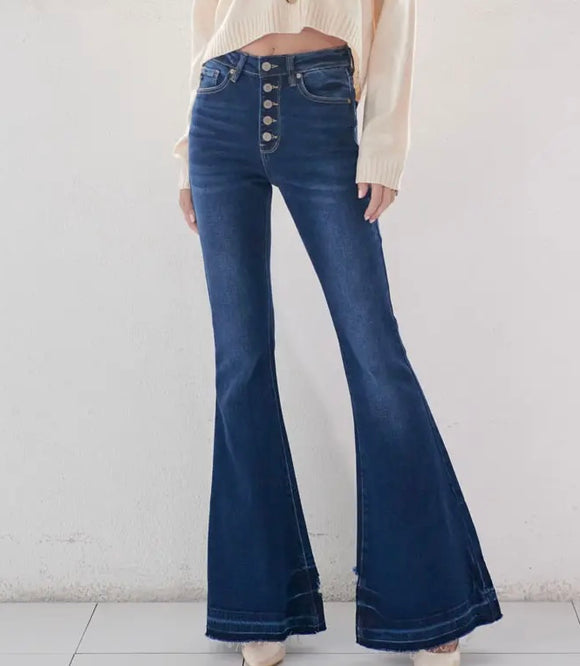 Laurie High Rise Super Flare Jeans