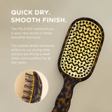 Teleties Vented Hair Brush - Tortoise