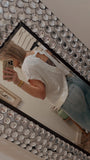 Cassidy Open Back Top- White