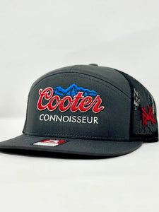 Cooter Connoisseur Richardson Flat Bill Hat- Charcoal