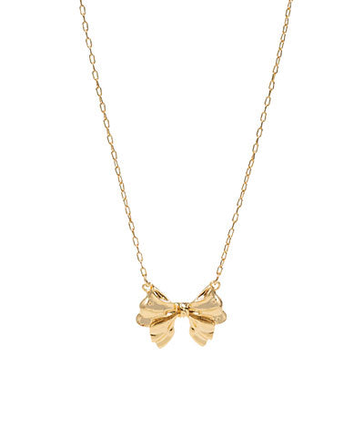 Bow Pendant Necklace