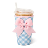 Swig- Gingham Iced Cup Coolie (Large)