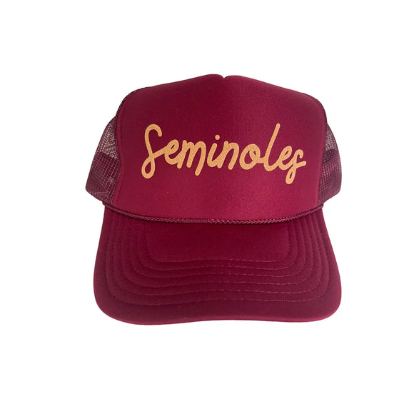 Seminoles - Puffy Trucker Hat