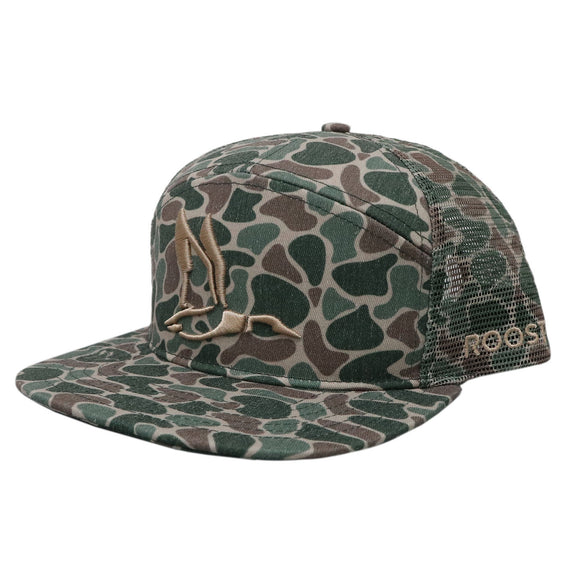 Roost 7 Panel 3D Puff Camo Mesh