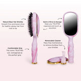 Teleties Boar Bristle Hair Brush - Pinch Me!