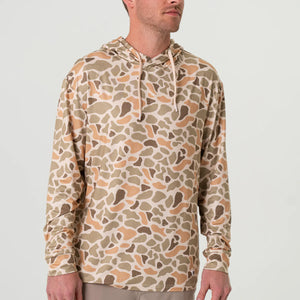 Burlebo Men’s Performance Hoodie- Venado Camo