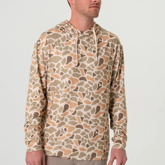 Burlebo Men’s Performance Hoodie- Venado Camo