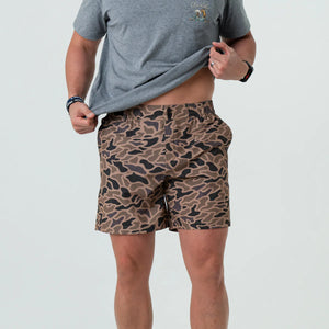 Burlebo Men’s Shorts- Gauge Camo