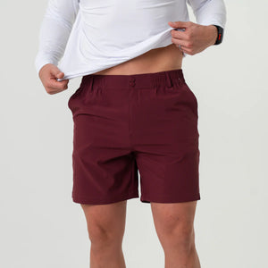 Burlebo Men’s Shorts- Maroon