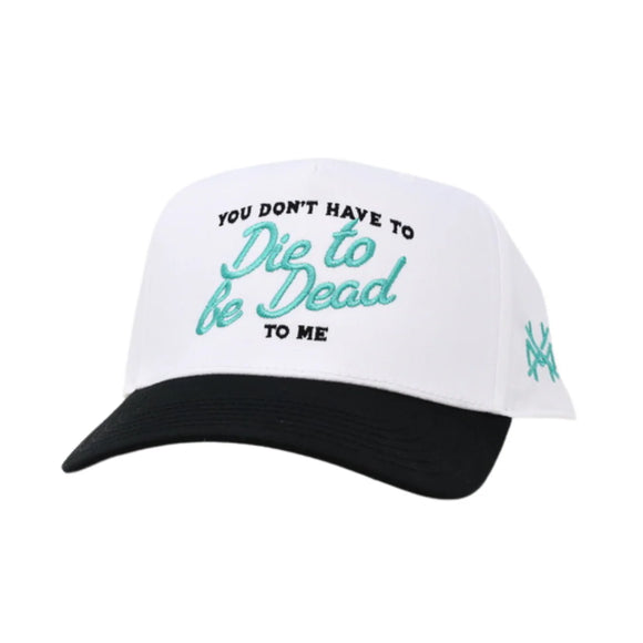 Dead to Me Mad Hatter Hat- Black/White