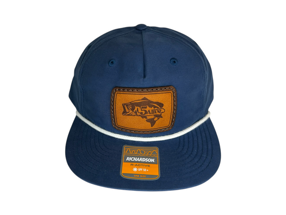 5Alive Richardson Hat- Navy/White Rope