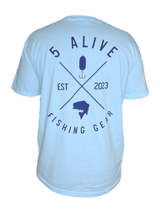 5Alive Tee- Lt. Blue Est. 2023