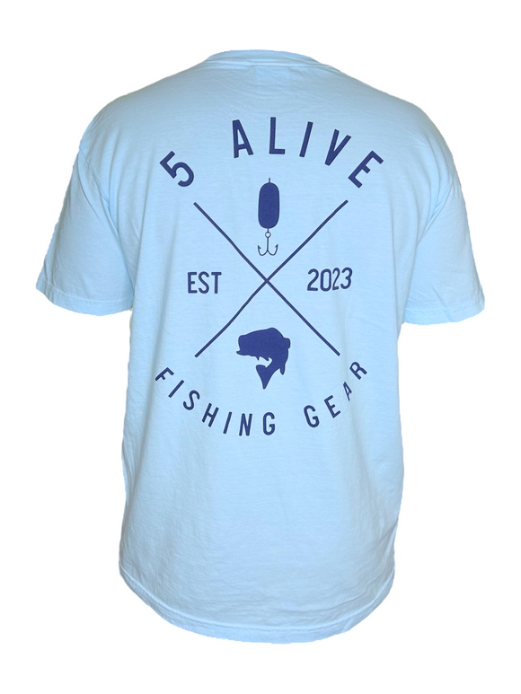 5Alive Tee- Lt. Blue Est. 2023