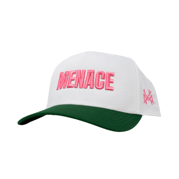 Mad Hatter Menace Trucker Hat- Kelly Green