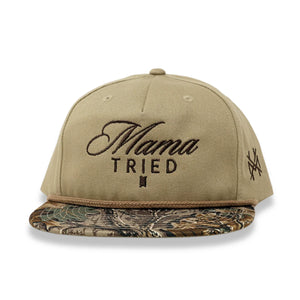 Mama Tried Mad Hatter Flat Bill Hat- Grandpa Advantage