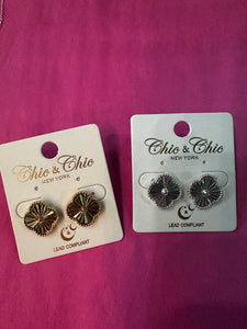 Simple Quatrefoil Studs