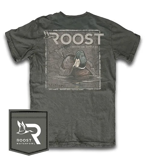 Roost Tee- Mallard Stamp