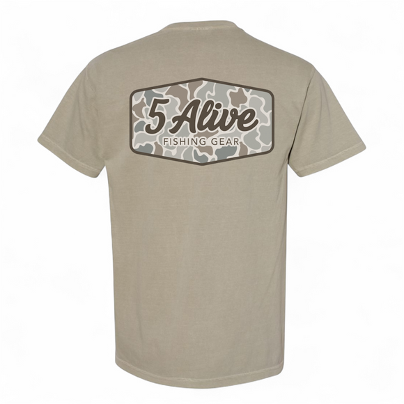 5Alive Tee- Sandstone Camo