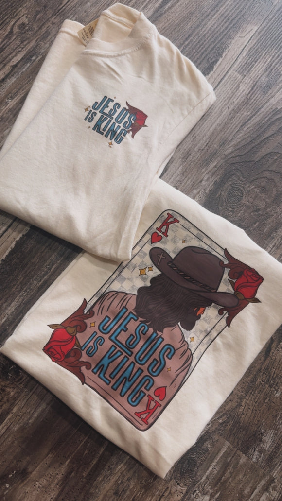 Jesus is King Graphic Tee