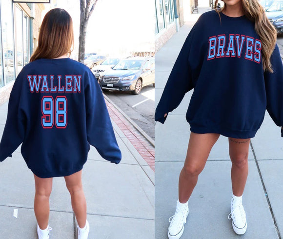 98 Br@ves Sweatshirt