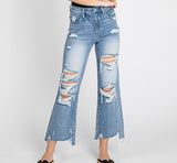 Maggie High Rise Vintage Cropped Jeans