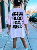Jesus Has My Back Graphic Tee