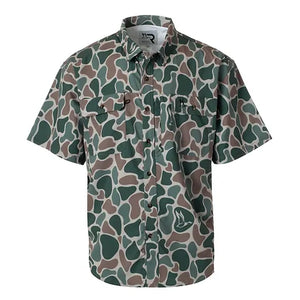 Roost Button Down- Camo