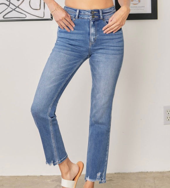 Kaylie High Rise Slim Straight KanCan Jeans