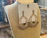 Date Night Mocha Statement Earrings