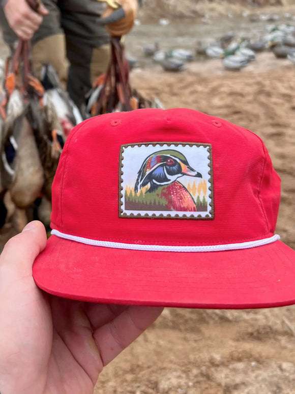 Burlebo Men’s Red Duck Stamp Hat