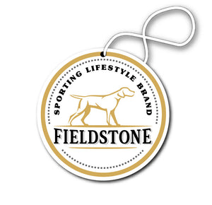 Fieldstone Circle Logo Car Freshener- Forest Rain