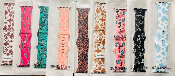 Western Silicone Apple Watch Bands