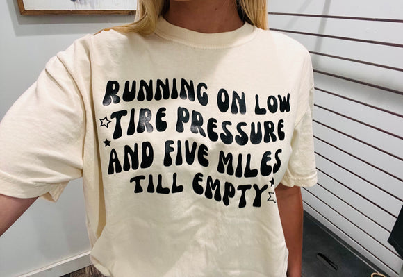 Low Tire Pressure Graphic Tee