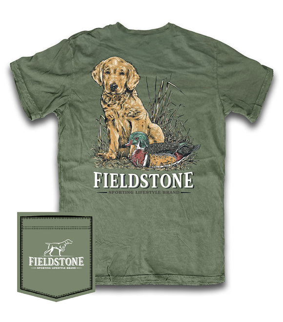 Fieldstone Tee- Puppy and Duck
